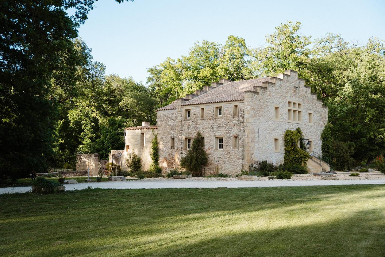 Chateau De Pondres Villevieille Kültér fotó